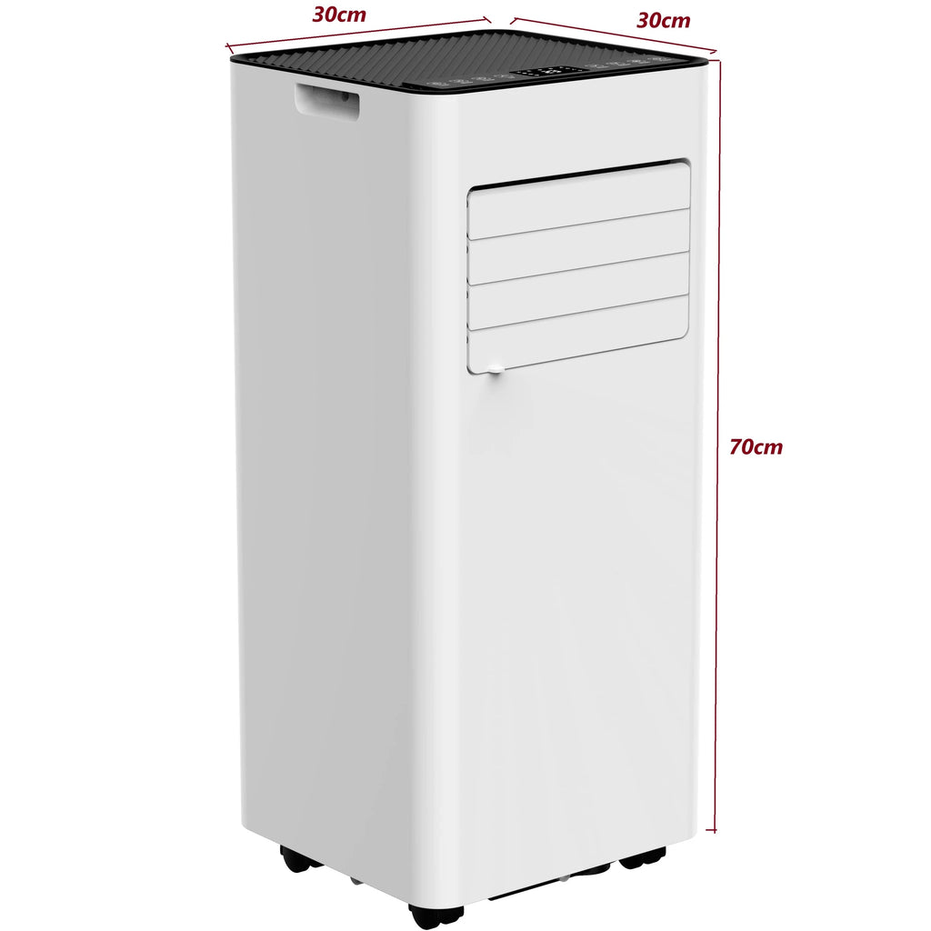 Climatiseur mobile 9000 BTU ultra silencieux 4-en-1 | Jusqu’à 70 m² | 1005 W